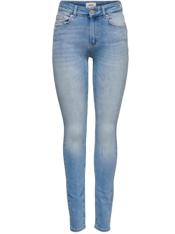 Only Jeans ONLBLUSH LIFE MID SKINNY REA1467 NOOS 15225795 Light Blue Denim