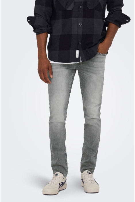 Only & Sons onsloom slim grey 3227 jeans noos