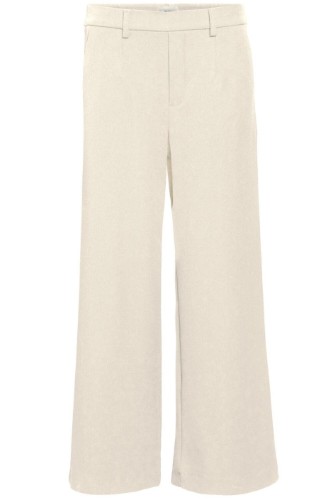 Object ecru dames broek | Vooraanzicht