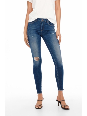 Only Jeans ONLBLUSH MID SK AK RW DT DNM REA221 15266184 DARK MEDIUM BLUE DENIM