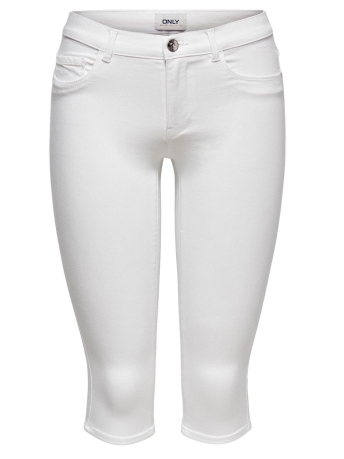Only Jeans ONLRAIN LIFE REG SK KNICKERS DNM NO 15136463 WHITE