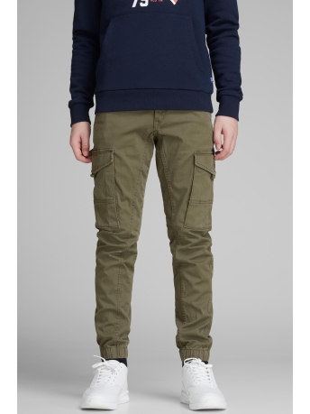 Jack & Jones Junior Broek JPSTPAUL JJFLAKE AKM 542 OLIVE NOOS 12151639 Olive Night