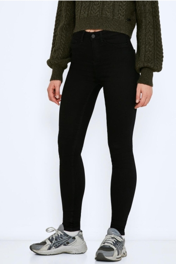 Noisy may Jeans NMCALLIE HW SKINNY BLACK JEANS NOOS 27007982 BLACK DENIM