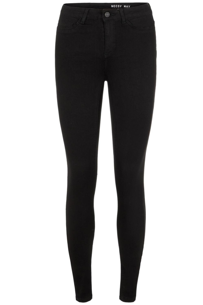 Noisy may zwarte dames jeans | Vooraanzicht