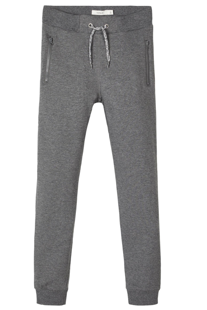 NKMHONK BRU SWE PANT NOOS 13147424 Dark Grey Melange