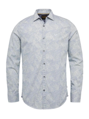 PME legend Overhemd LONG SLEEVE SHIRT PRINT ON POPLIN PSI2208208 5330