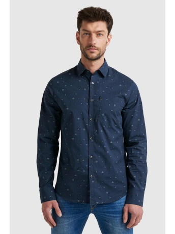 PME legend Overhemd LONG SLEEVE POPLIN SHIRT PSI2208211 5073