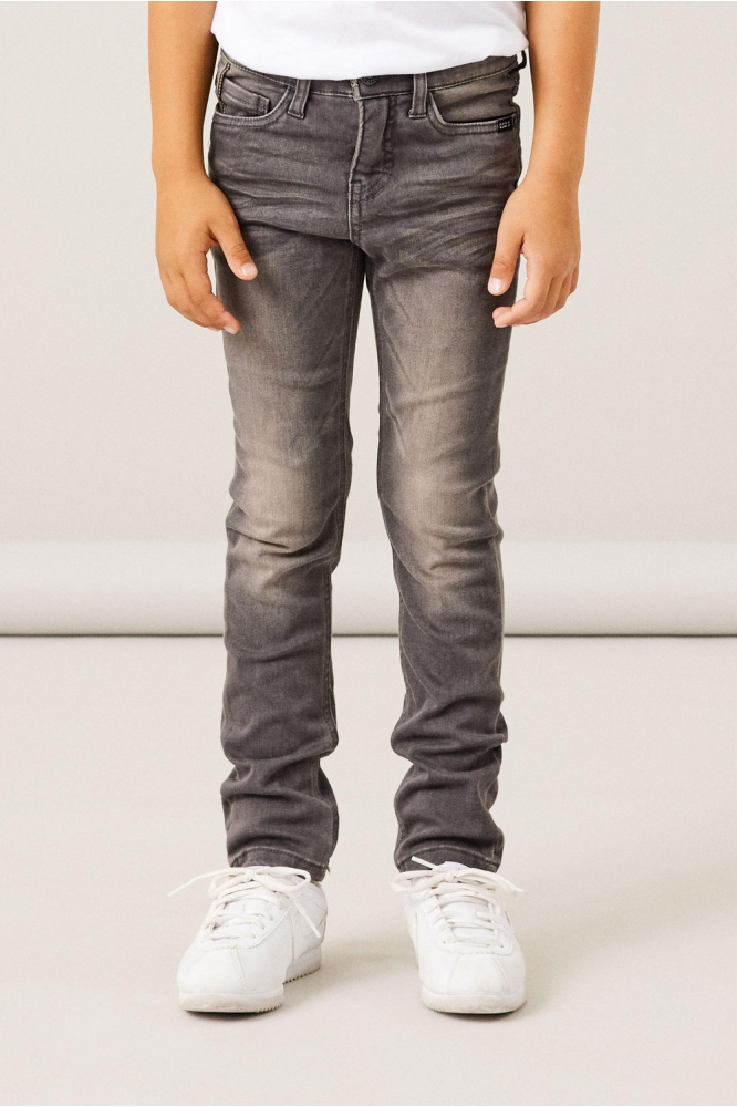 NKMTHEO XSLIM JEANS 1507-CL NOOS 13197328 Dark Grey Denim