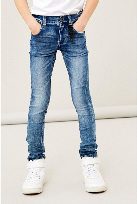 nkmpete skinny jeans 4111-on noos 13204512 name it jeans medium blue denim