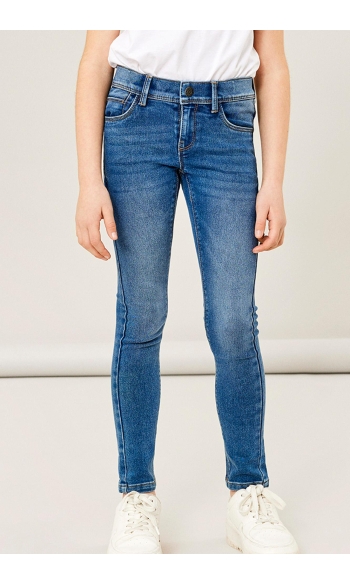 NKFPOLLY SKINNY JEANS 1212-TX NOOS 13210232 Medium Blue Denim