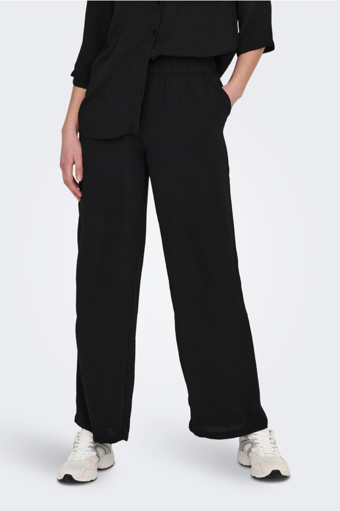 JDYDIVYA HW WIDE PANTS WVN 15271184 Black