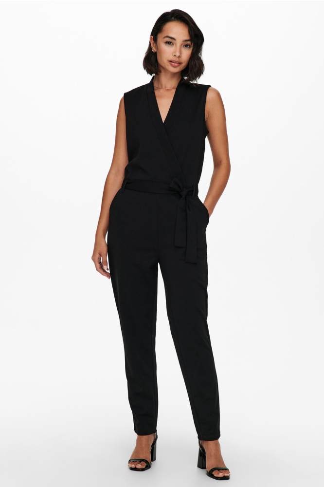 JDYHONEY S/L JUMPSUIT JRS RPT 15219960 BLACK