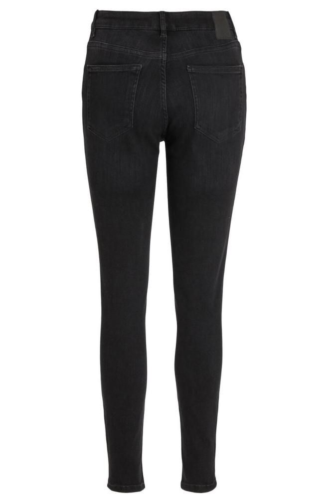 Vila zwarte dames jeans | Achteraanzicht