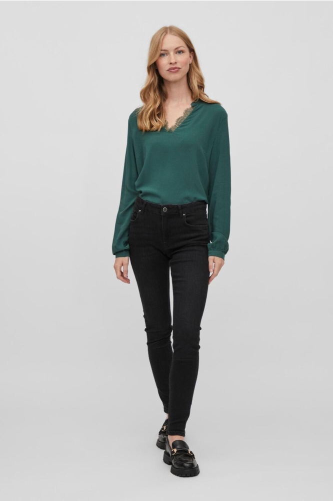Vila zwarte dames jeans | Model