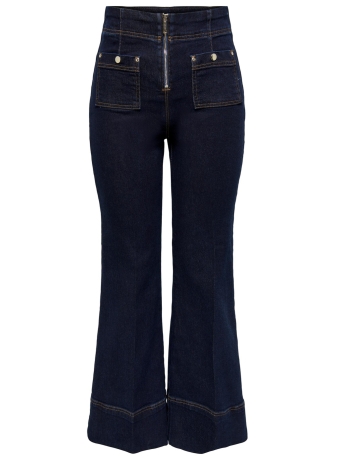 La Strada Unica Jeans LSUDALLAS HW STRAIGHT DNM JEANS 15282144 DARK BLUE DENIM