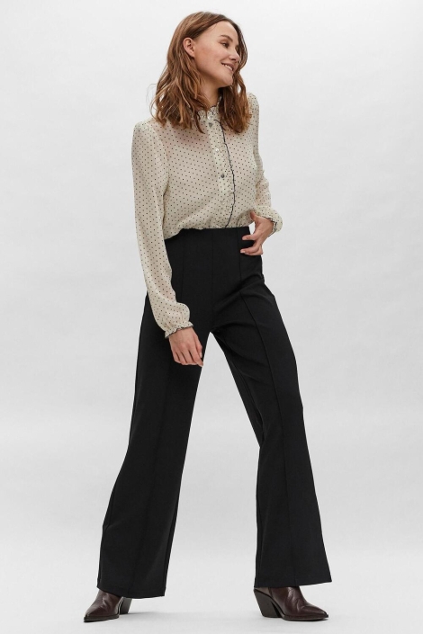 Vero Moda zwarte dames broek | Model