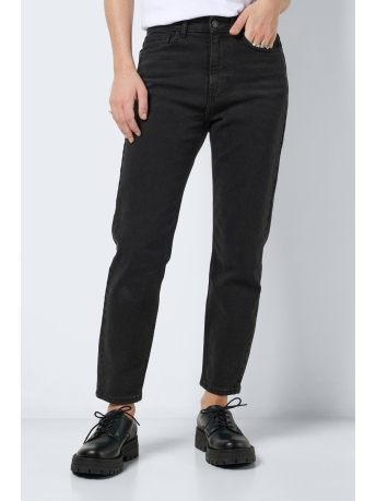 Noisy may Jeans NMMONI HW STRAIGHT ANK BLACK JEANS 27021112 BLACK DENIM