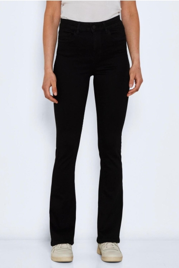 Noisy may Jeans NMSALLIE HW FLARE JEANS VI023BL NOO 27017554 BLACK