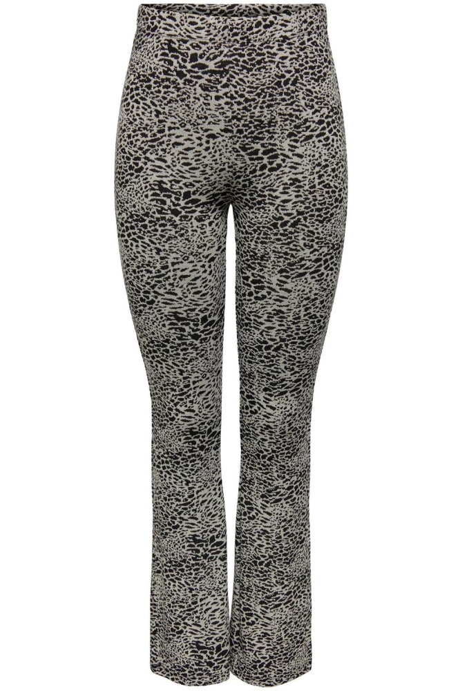 JDYNAYA FLARE PANT JRS 15272389 WHITECAP GRAY/ANIMAL