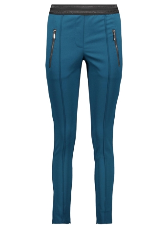 IZ NAIZ Broek BROEK ZIPP 3740 PETROL