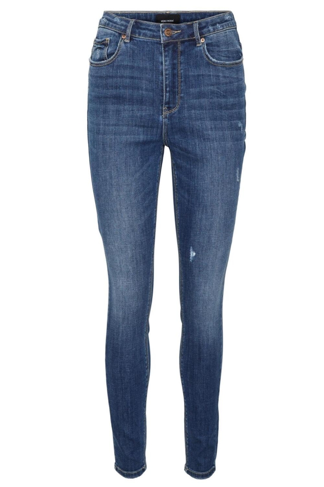 VMSOPHIA HR SKINNY DESTR J LI388 NO 10267212 MEDIUM BLEU DENIM