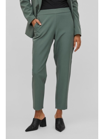 Vila Broek VICARRIE LOWNY RW 7/8 PANT - NOOS 14081274 DUCK GREEN