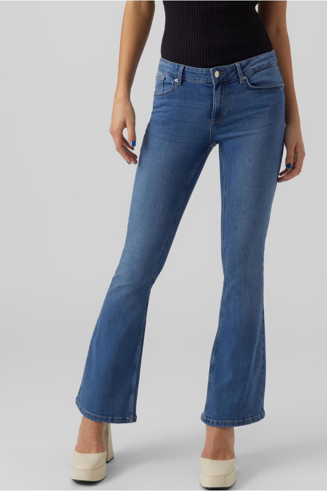 VMSCARLET MR SKN FLARED J VI3294 GA 10279177 MEDIUM BLUE DENIM