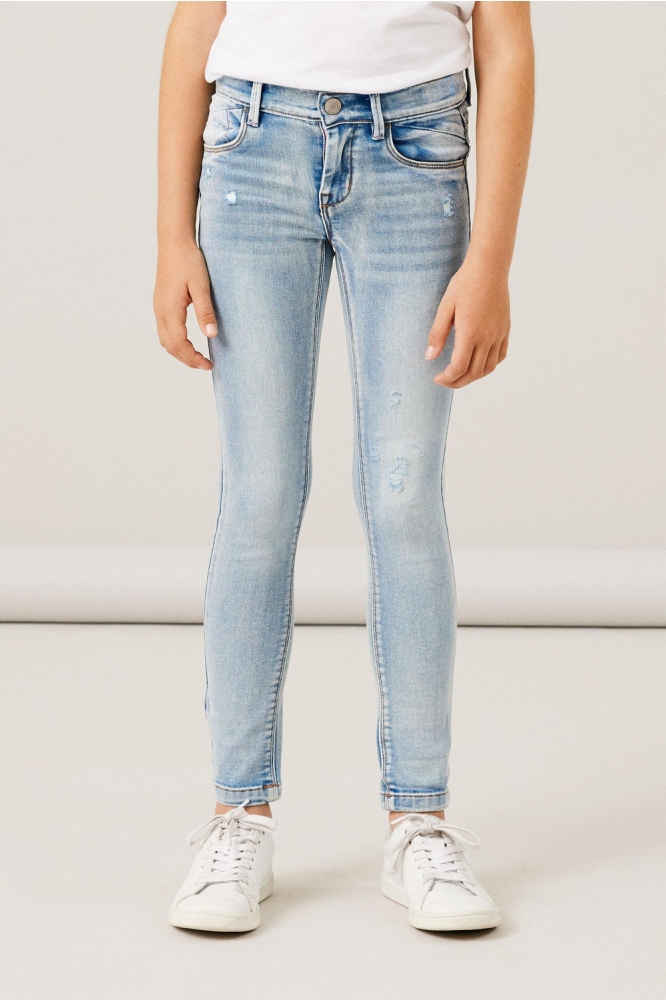 NKFPOLLY SKINNY JEANS 1185-ON NOOS 13211921 Light Blue Denim