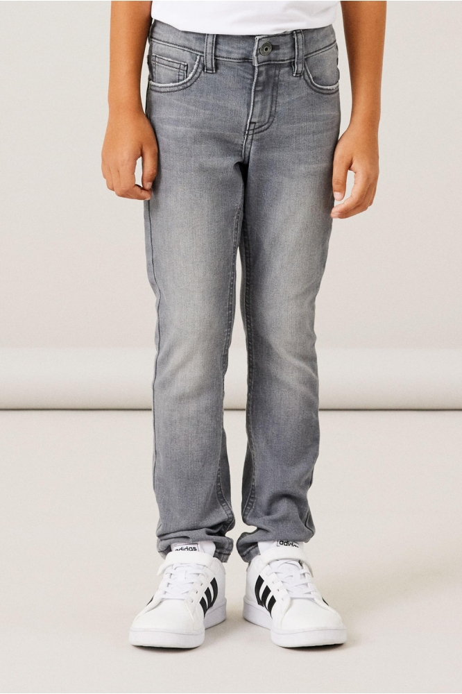 NKMSILAS SLIM JEANS 5115-MT NOOS 13215809 Light Grey Denim