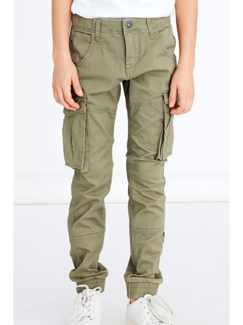 Name It Broek NKMRYAN CARGO R TWI PANT 2222-BA NO 13151735 Deep Lichen Green