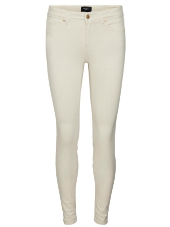 Vero Moda Jeans VMLUX MR SLIM JEANS ECRU 10280614 Ecru
