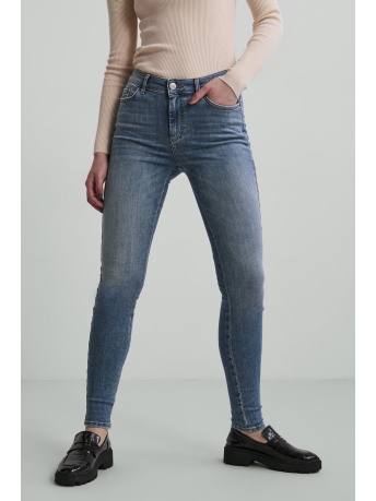 Pieces Jeans PCDELLY SKN MW LB124-BA/NOOS BC 17113470 Light Blue Denim