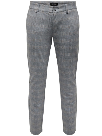 Only & Sons Broek ONSMARK TAP (02091) CHECK PNT 22026650 DARK NAVY