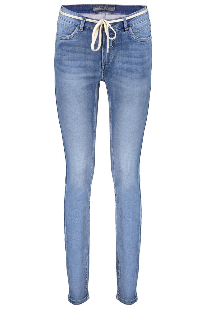 SKINNY JOG DENIM JEANS 31029 10 Mid Blue Denim