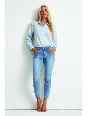 Red Button Jeans SISSY BLEACH AND EMBROIDERY SRB3942 108 BLEACH