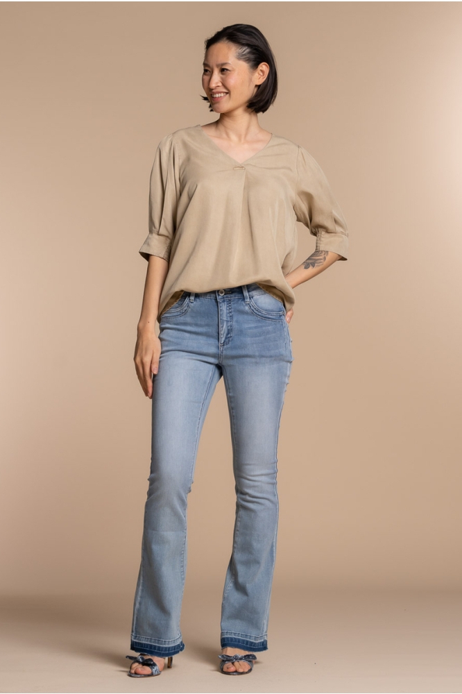 DENIM FLARED JEANS 31006 10 Stonebeach Denim