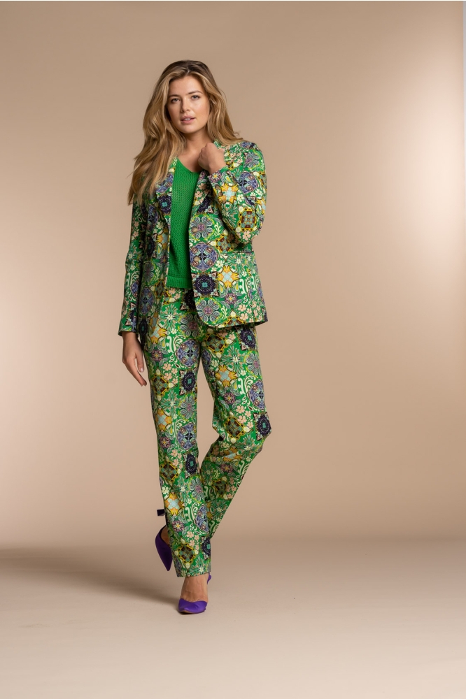 PANTALON MIX AND MATCH PRINT 31120 32 Bright Green