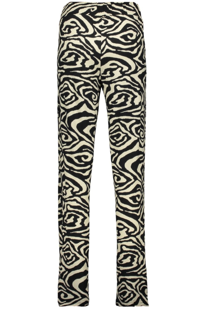 LEGGING GRAFISCHE IKAT PRINT 31260 20 Black/Sand combi