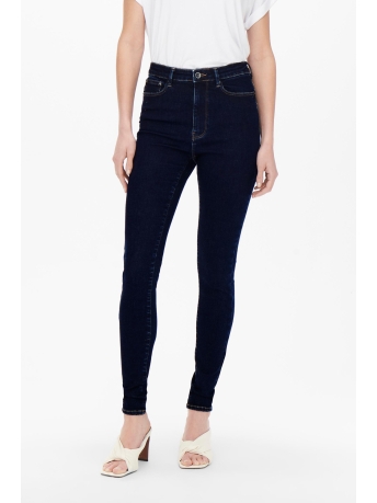 Only Jeans ONLICONIC HW SK LONG ANK DNM NOOS 15247810 Dark Blue Denim