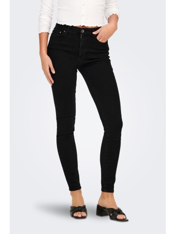 Only Jeans ONLICONIC HW SK LONG ANK DNM NOOS 15247810 Black Denim