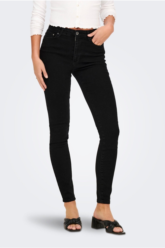 ONLICONIC HW SK LONG ANK DNM NOOS 15247810 Black Denim