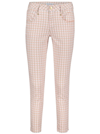 Red Button Broek SISSY MULTIPLE CHECK SRB4027 42 PINK