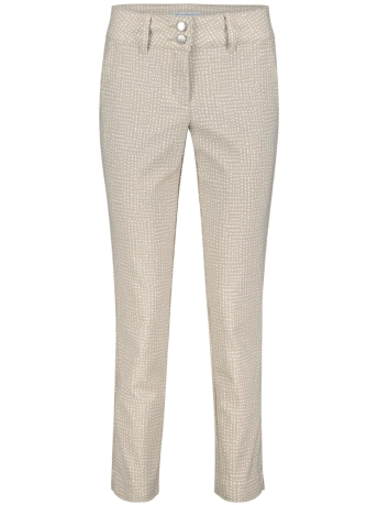 Red Button Broek DIANA FANCY DOT SRB4019 22 HAZELNUT
