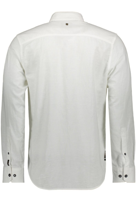 PME legend long sleeve shirt ctn/linen 2 tone