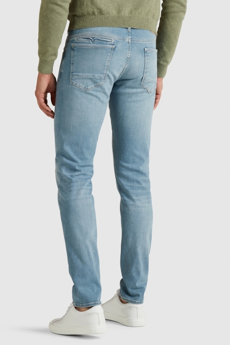 Vanguard blauwe heren jeans | Model achteraanzicht