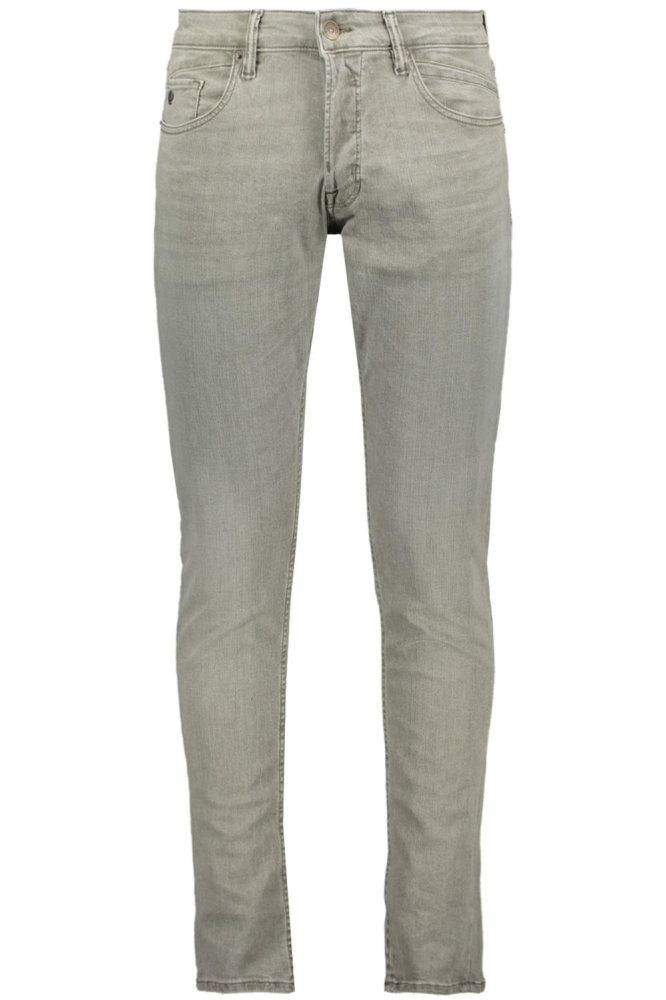 Cast Iron groene heren jeans | Vooraanzicht