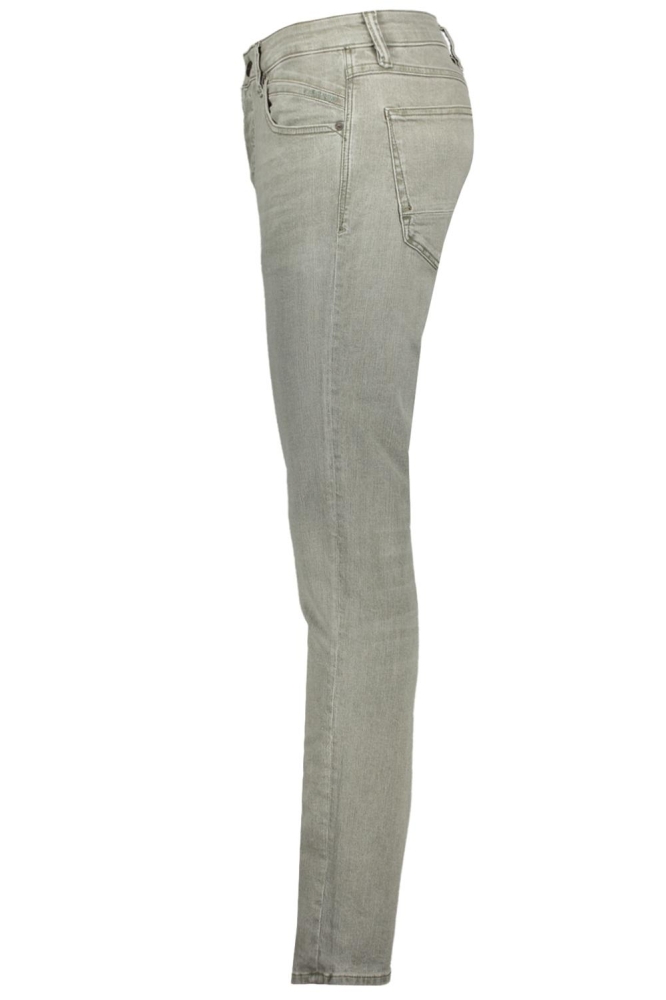 Cast Iron groene heren jeans | Zijaanzicht