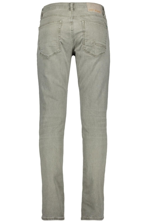 Cast Iron groene heren jeans | Achteraanzicht