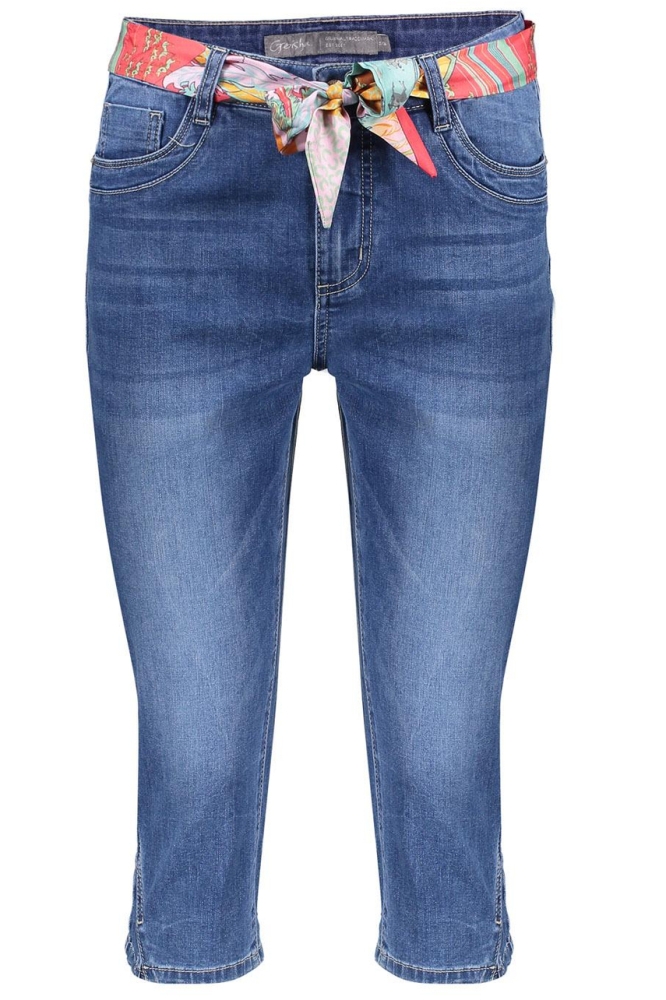 CAPRI JEANS BELT 31003 10 Stone Blue denim