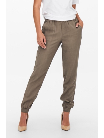 Only Broek ONLKELDA-EMERY MW PULL-UP PANTS PNT 15203946 WALNUT